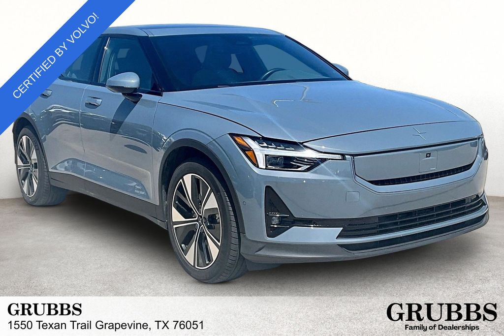 Thunder Metallic 2024 Polestar 2 Sedan All-Wheel Drive 1-Speed Automatic
