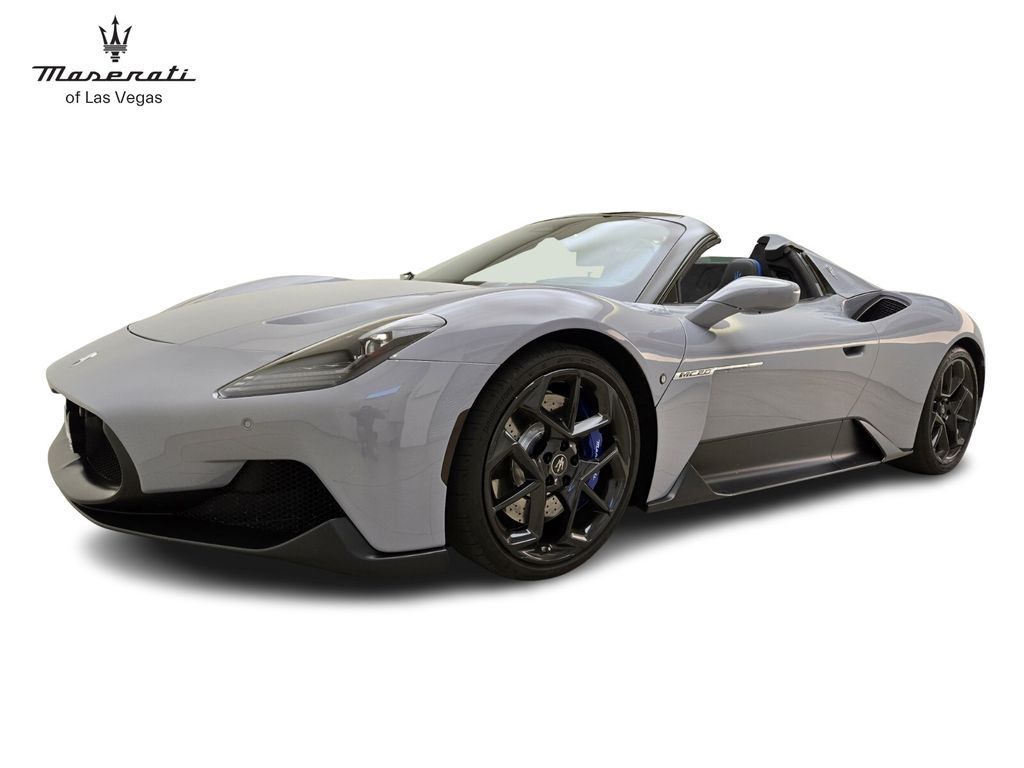Grigio Incognito Solid 2023 Maserati MC20 Coupe Rear-Wheel Drive 8-Speed Dual Clutch