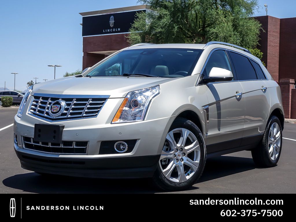 Silver Coast Metallic 2016 Cadillac SRX SUV / Crossover Front-Wheel Drive 6-Speed Automatic