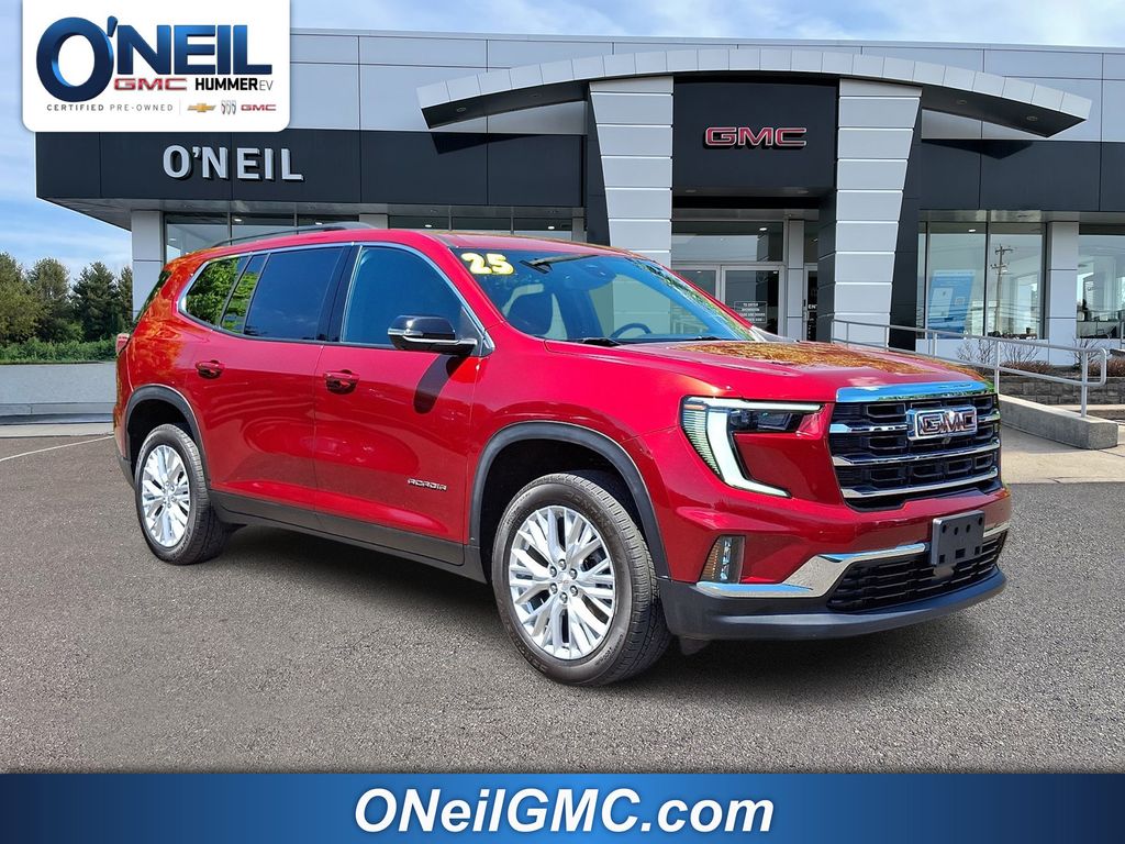 Volcanic Red Tintcoat 2025 GMC Acadia Elevation AWD SUV / Crossover Four-Wheel Drive 8-Speed Automatic