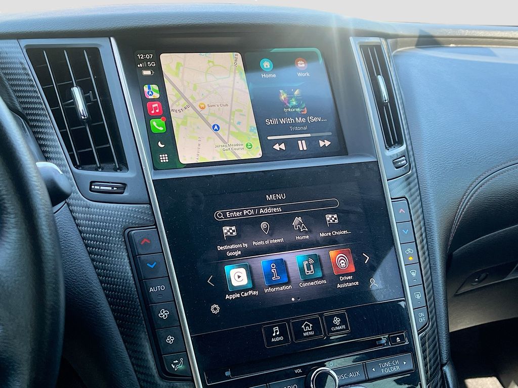 2022 INFINITI Q50 Red Sport 400 Gray at AutoSavvy Houston Southwest