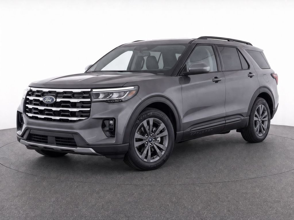 New 2026 Carbonized Gray Metallic Ford Active image 2