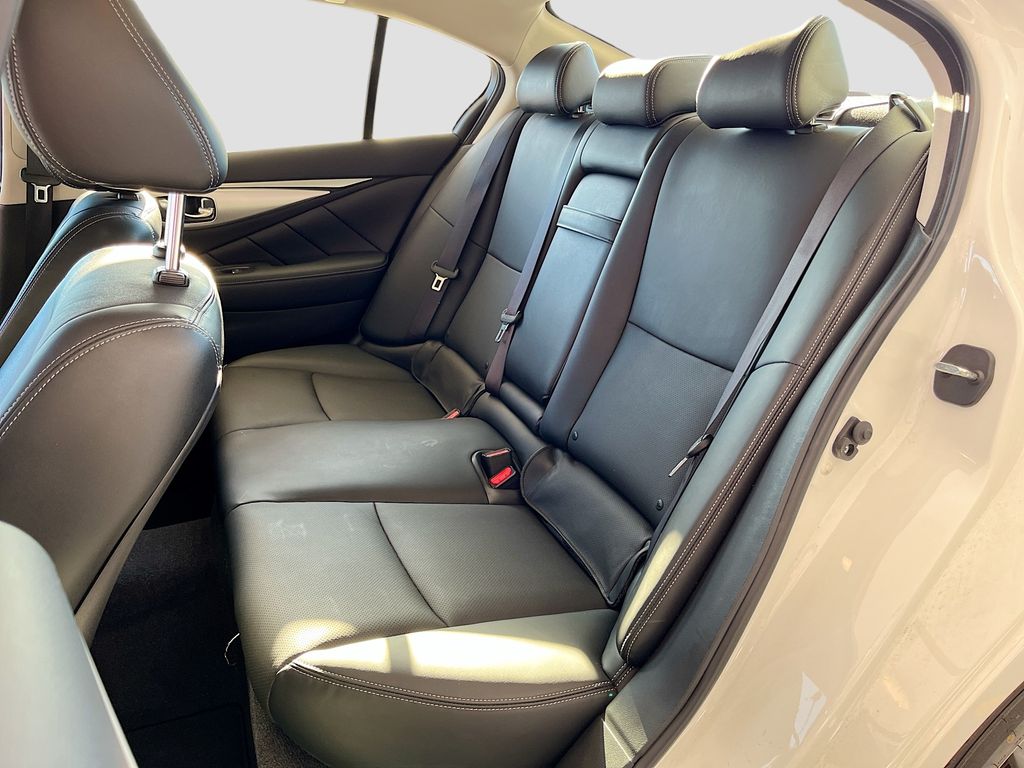 2023 INFINITI Q50 LUXE White at AutoSavvy Houston Northwest