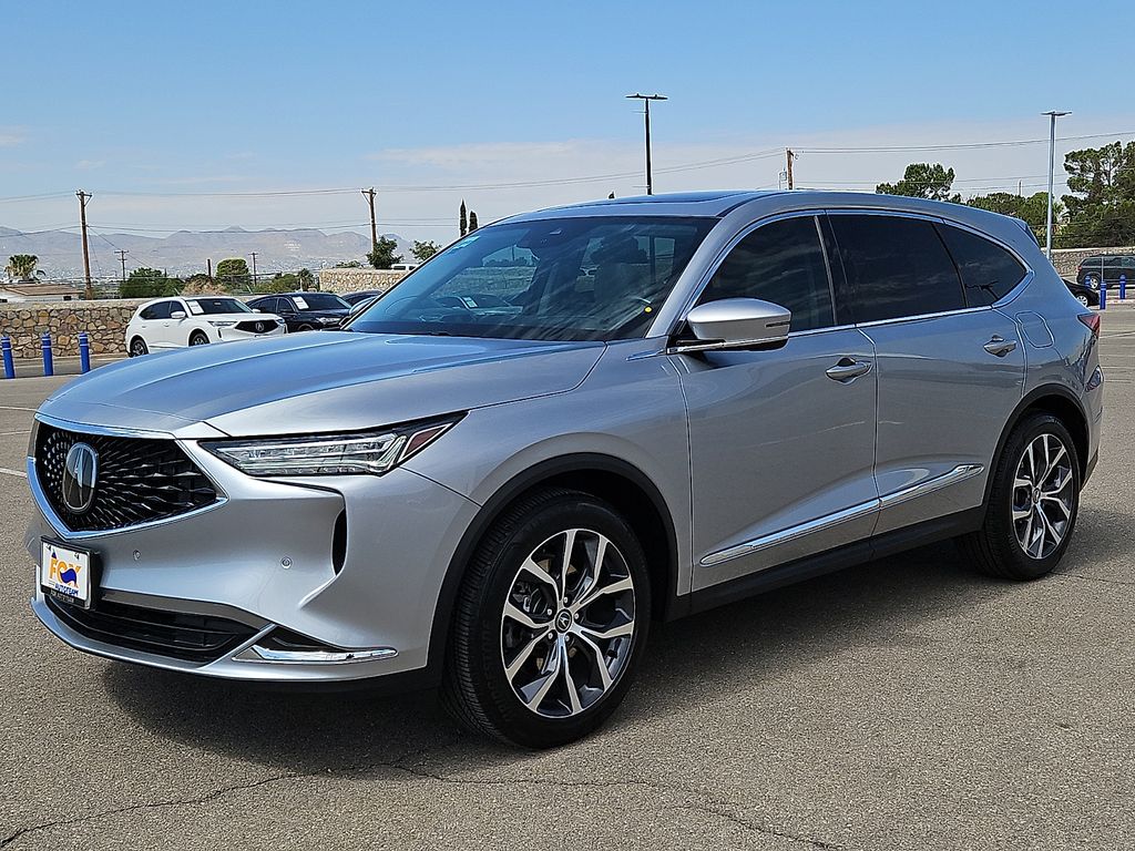 Silver 2024 Acura MDX SUV / Crossover Front-Wheel Drive Automatic