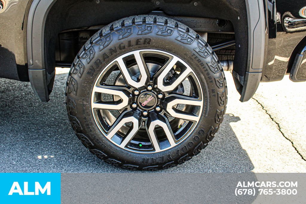 Used 2024 Black GMC AT4 image 16