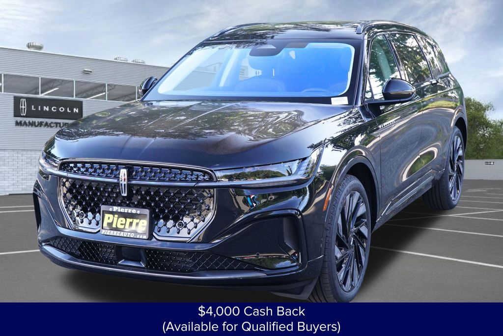 Black Metallic 2026 Lincoln Nautilus SUV / Crossover All-Wheel Drive Continuously Variable Transmission