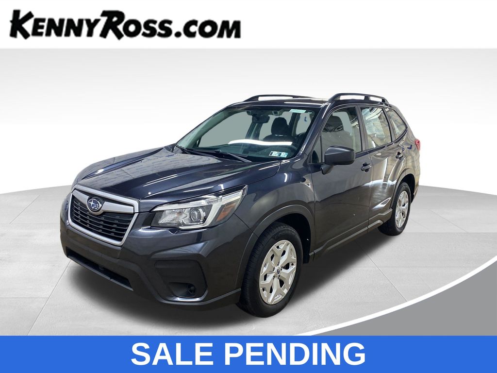 Dark Gray Metallic 2019 Subaru Forester SUV / Crossover All-Wheel Drive Continuously Variable Transmission