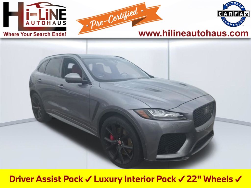 Eiger Gray Metallic 2020 Jaguar F-PACE SUV / Crossover All-Wheel Drive 8-Speed Automatic