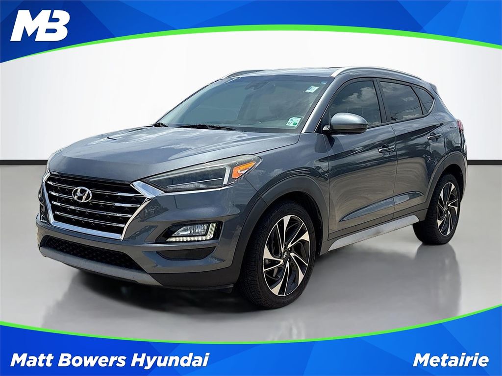 Coliseum Gray 2019 Hyundai Tucson SUV / Crossover Front-Wheel Drive 6-Speed Automatic