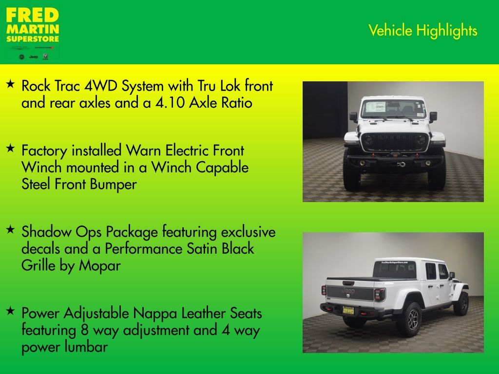 new 2026 Jeep Gladiator car, priced at $59,025
