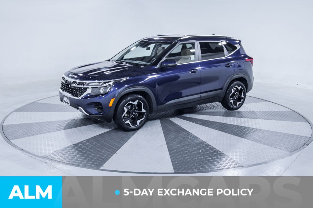Used 2024 Blue Kia EX image 3
