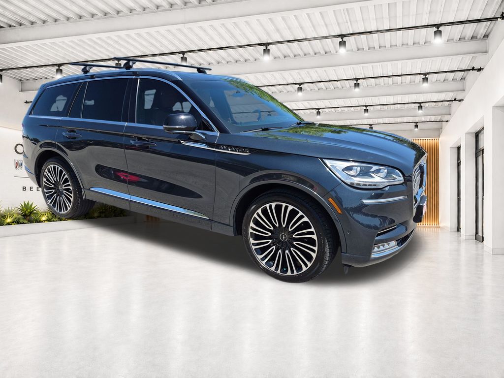 Blue Metallic 2023 Lincoln Aviator SUV / Crossover All-Wheel Drive Automatic