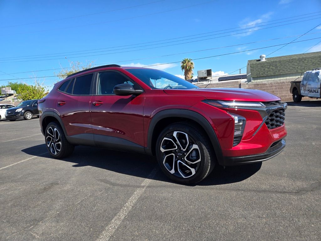 Red (Crimson) 2024 Chevrolet Trax SUV / Crossover Front-Wheel Drive 6-Speed Automatic