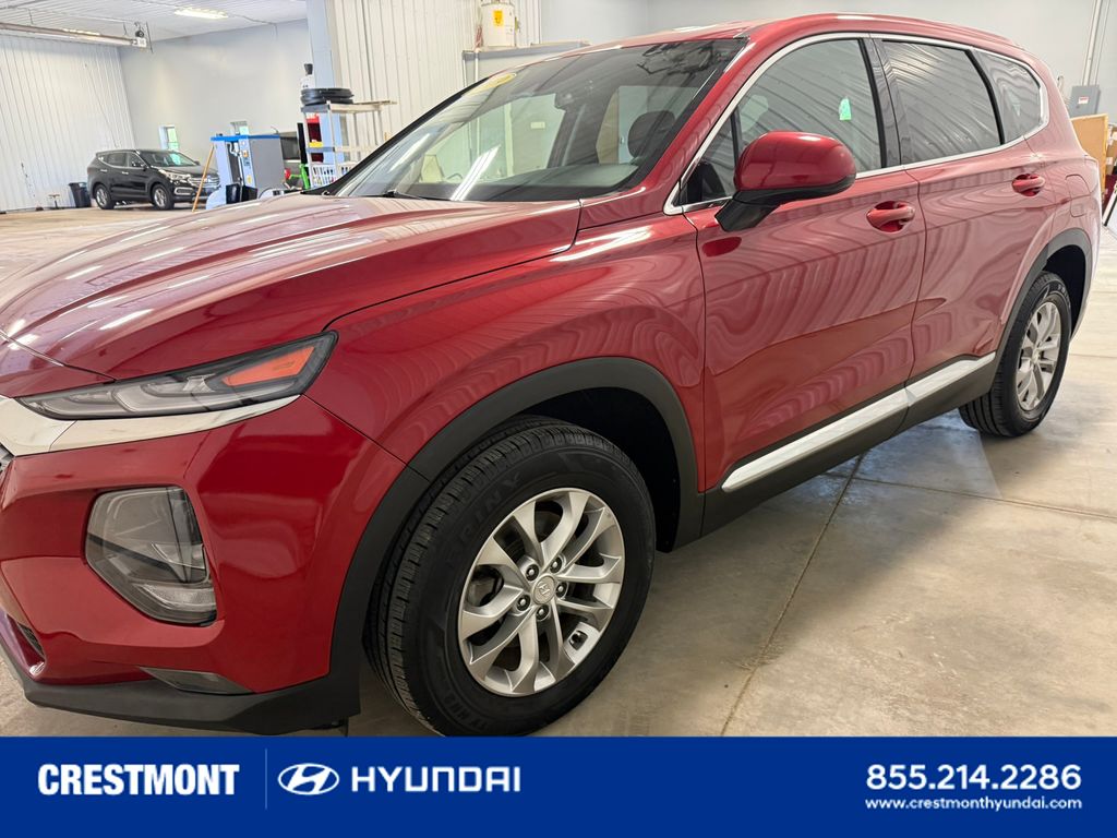 used 2019 Hyundai Santa Fe car, priced at $15,999