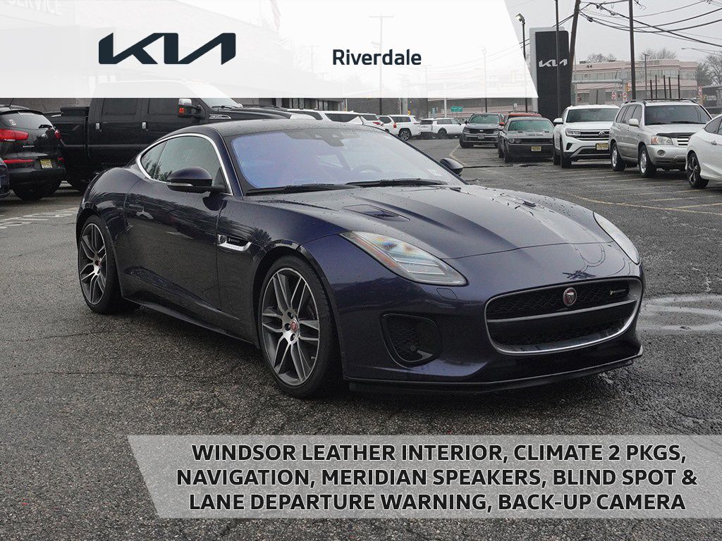 Loire Blue Metallic 2019 Jaguar F-TYPE Coupe All-Wheel Drive 8-Speed Automatic