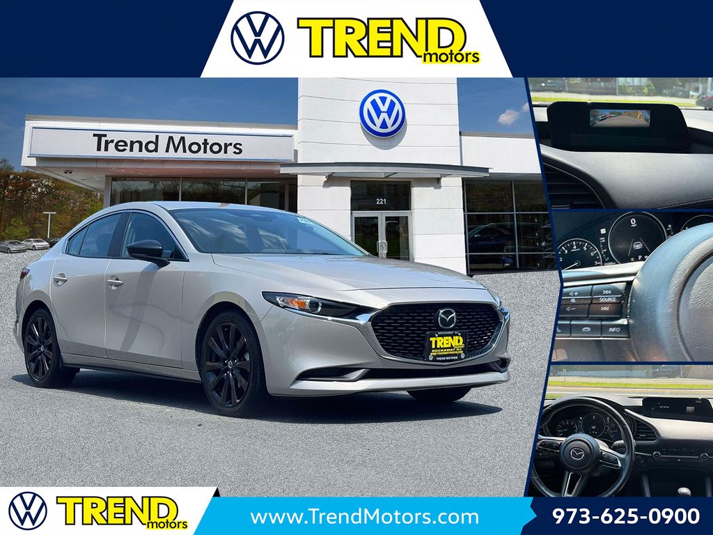 Gray (Platinum Quartz Metallic) 2024 Mazda MAZDA3 Sedan Front-Wheel Drive 6-Speed Automatic