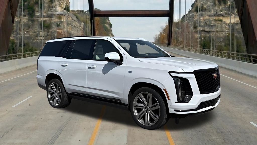 Vibrant White 2026 Cadillac Escalade Platinum Sport 4WD SUV / Crossover Four-Wheel Drive