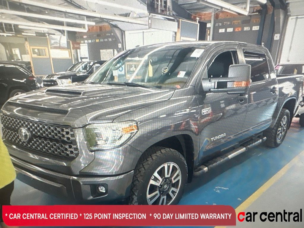 Magnetic Gray Metallic 2018 Toyota Tundra Pickup Truck Four-Wheel Drive 6-Speed Automatic Overdrive