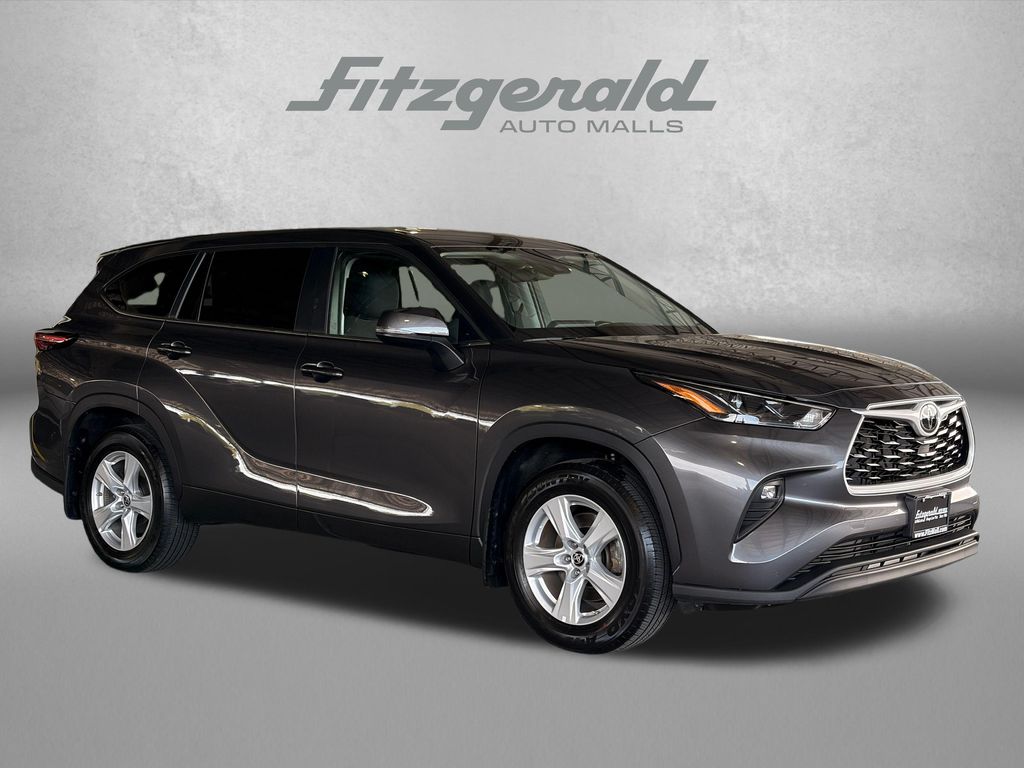 Magnetic Gray Metallic 2025 Toyota Highlander SUV / Crossover All-Wheel Drive 8-Speed Automatic