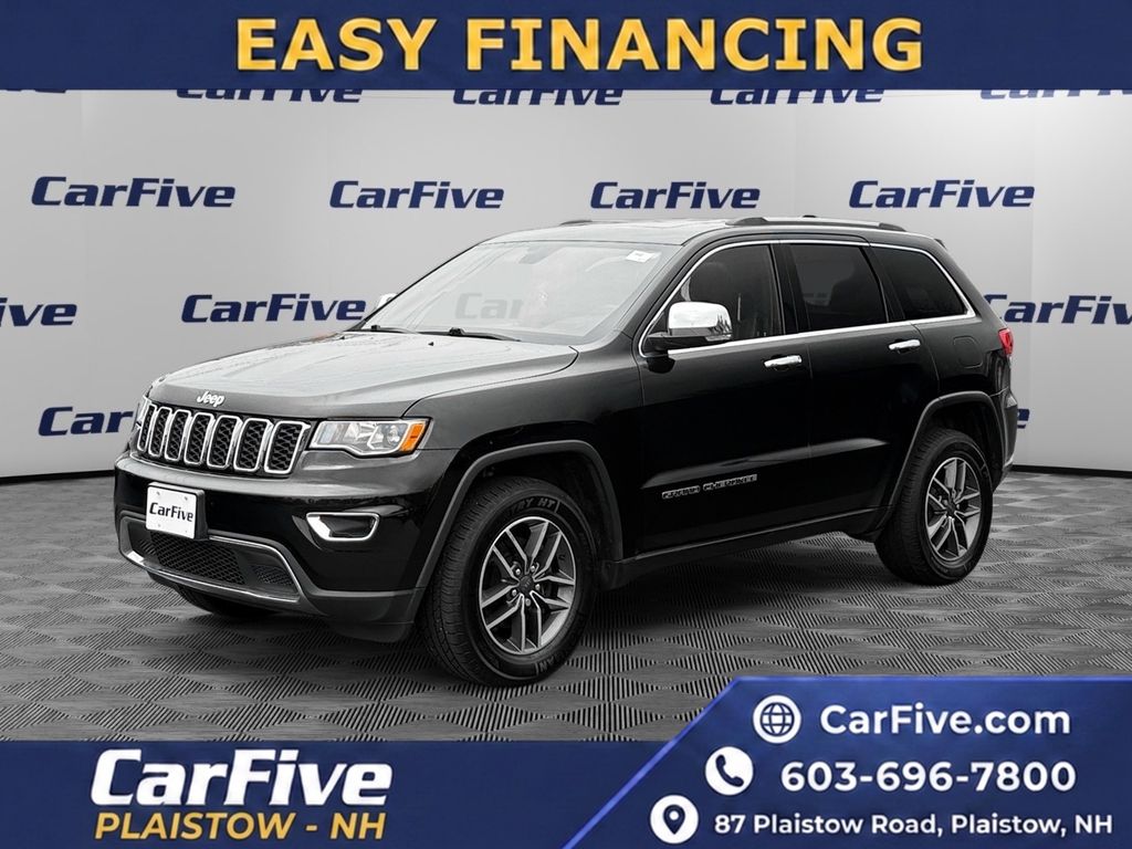 Diamond Black Crystal Pearlcoat 2019 Jeep Grand Cherokee SUV / Crossover Four-Wheel Drive 8-Speed Automatic