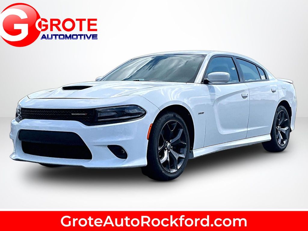 White Knuckle Clearcoat 2019 Dodge Charger Sedan Rear-Wheel Drive 8-Speed Automatic