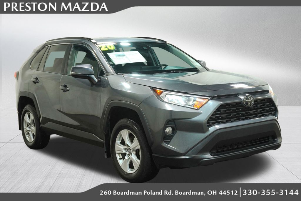Magnetic Gray Metallic 2020 Toyota RAV4 SUV / Crossover All-Wheel Drive 8-Speed Automatic
