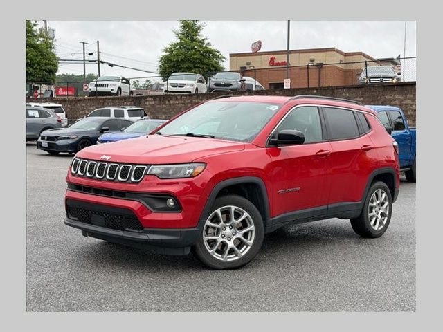 Redline Pearlcoat 2023 Jeep Compass SUV / Crossover Four-Wheel Drive 8-Speed Automatic