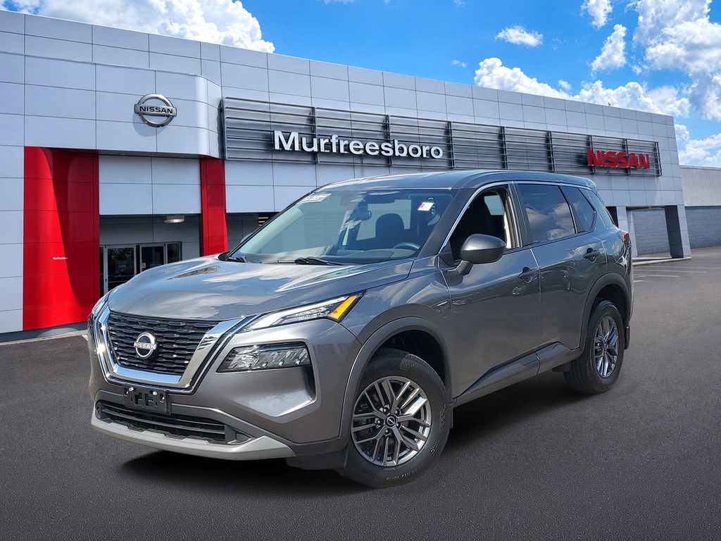 Gray (Gun Metallic) 2023 Nissan Rogue SUV / Crossover All-Wheel Drive Continuously Variable Transmission