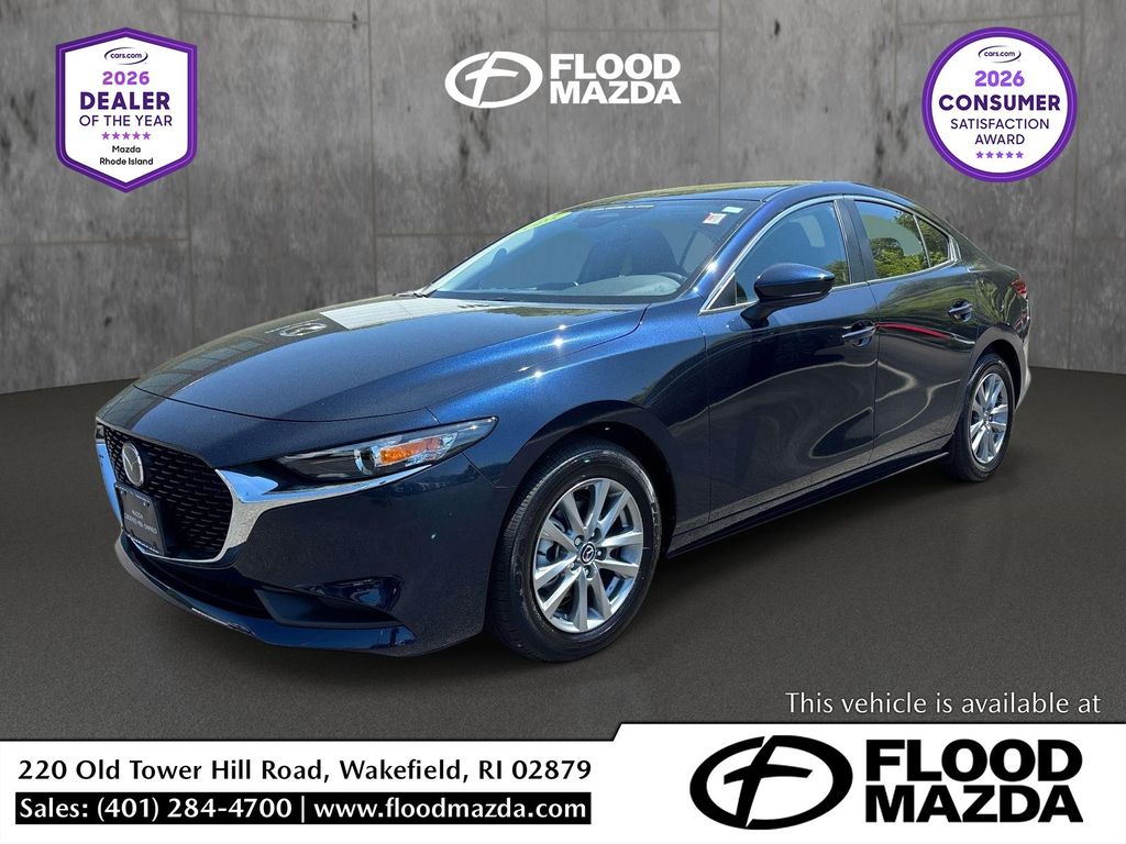Deep Crystal Blue Mica 2025 Mazda MAZDA3 2.5 S Sedan FWD Sedan Front-Wheel Drive 6-Speed Automatic