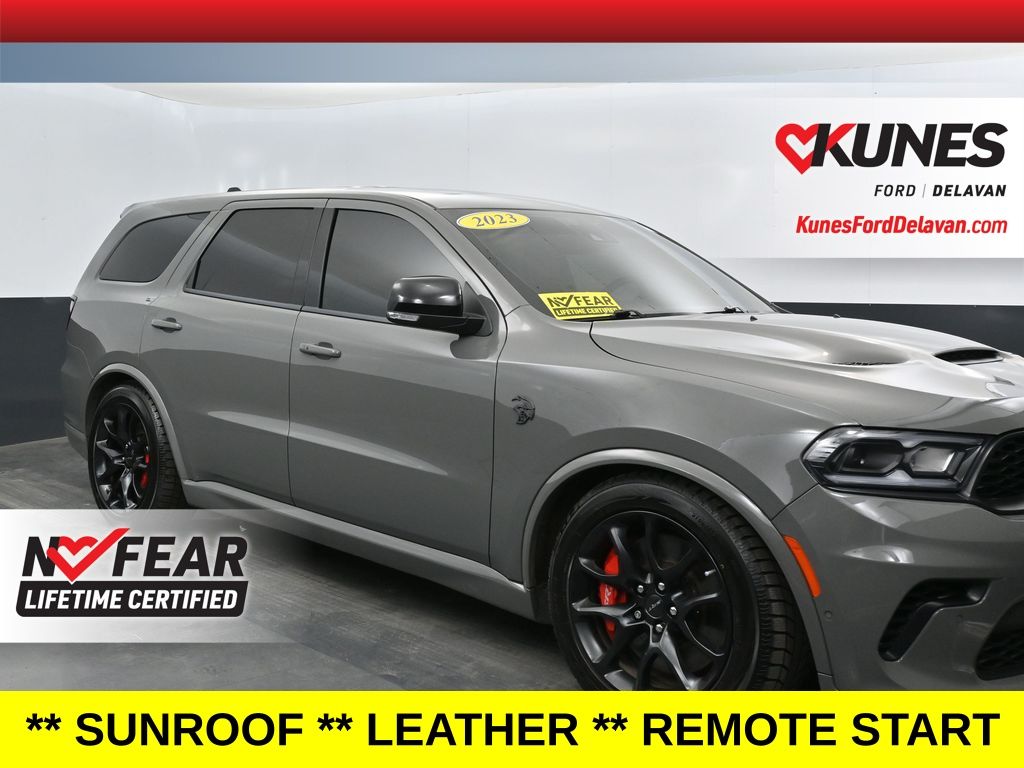 Destroyer Gray Clearcoat 2023 Dodge Durango SUV / Crossover All-Wheel Drive 8-Speed Automatic