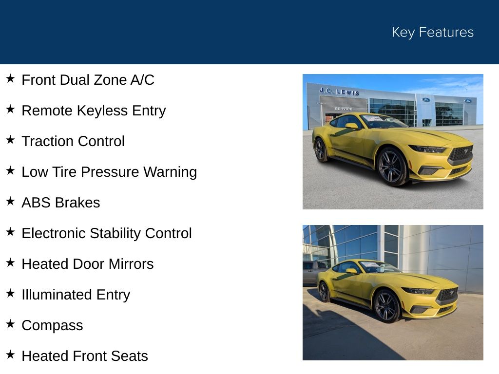 2025 Ford Mustang EcoBoost Premium Fastback