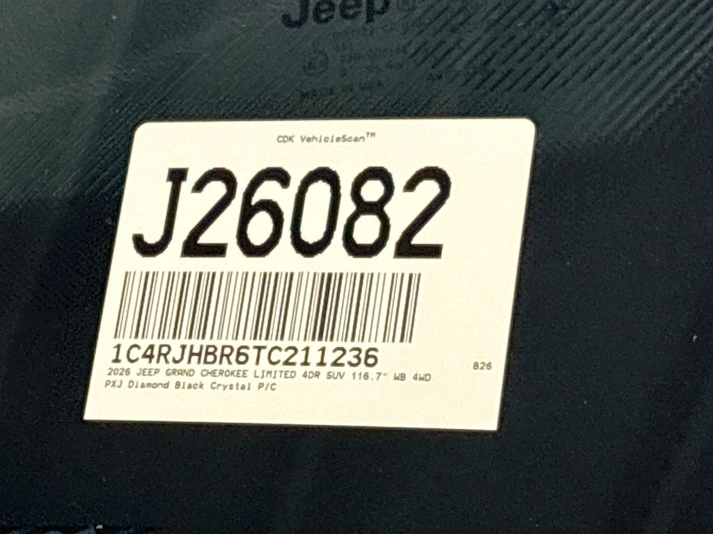 2026 Jeep Grand Cherokee Limited