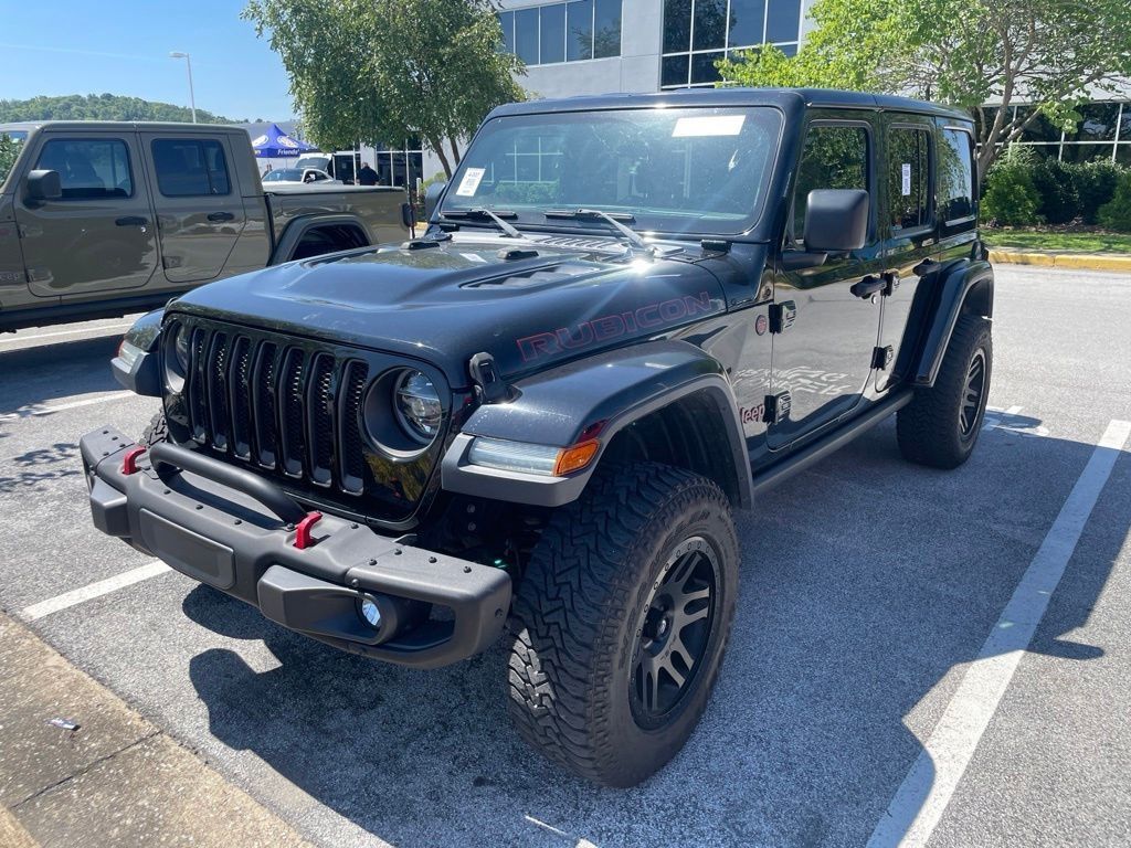 Black Clearcoat 2020 Jeep Wrangler SUV / Crossover Four-Wheel Drive 6-Speed Manual