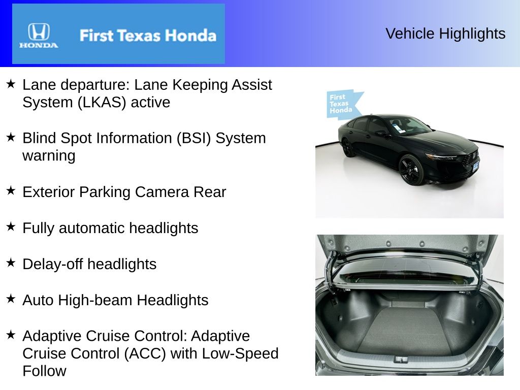 Used Car 2025 Honda Accord Hybrid  Sport-l For Sale Under $35,000 In Austin, Texas