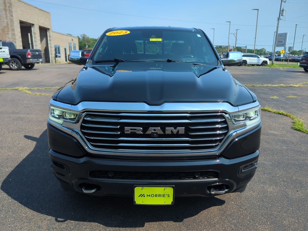 Used 2023 RAM Ram 1500 Pickup Longhorn with VIN 1C6SRFKT8PN646416 for sale in Forest Lake, Minnesota