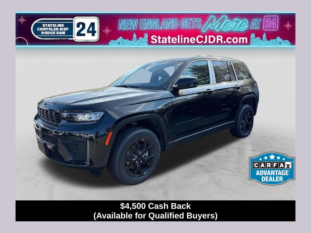 Diamond Black 2026 Jeep Grand Cherokee SUV / Crossover  8-Speed Automatic