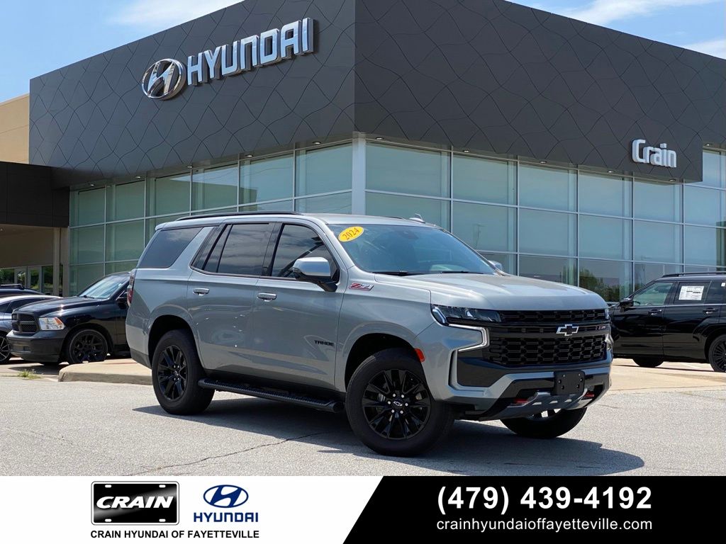 Sterling Gray Metallic 2024 Chevrolet Tahoe SUV / Crossover Four-Wheel Drive Automatic