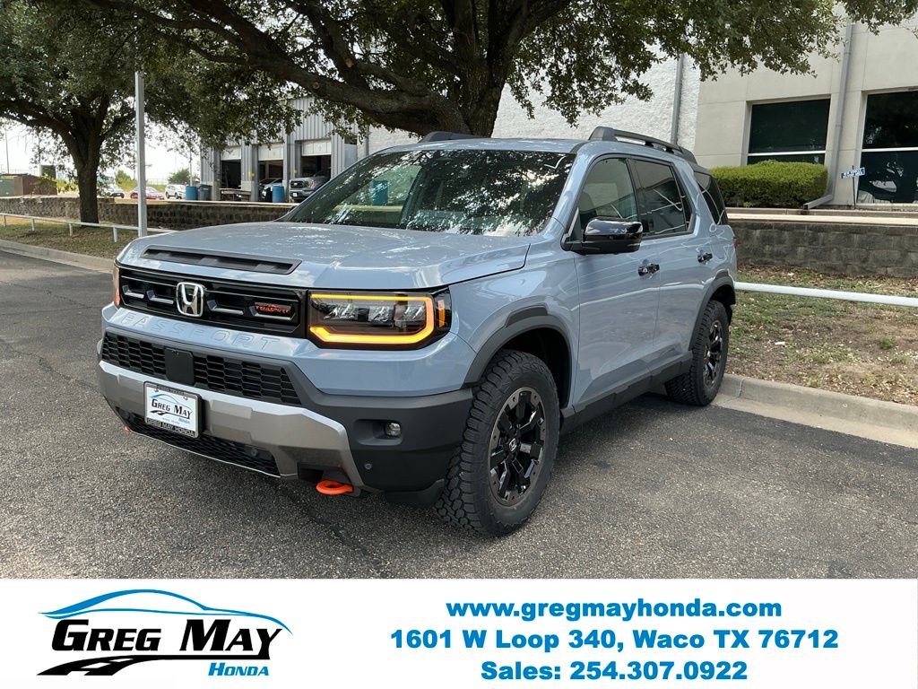 2026 Honda Passport TrailSport Elite Gray at Greg May Honda