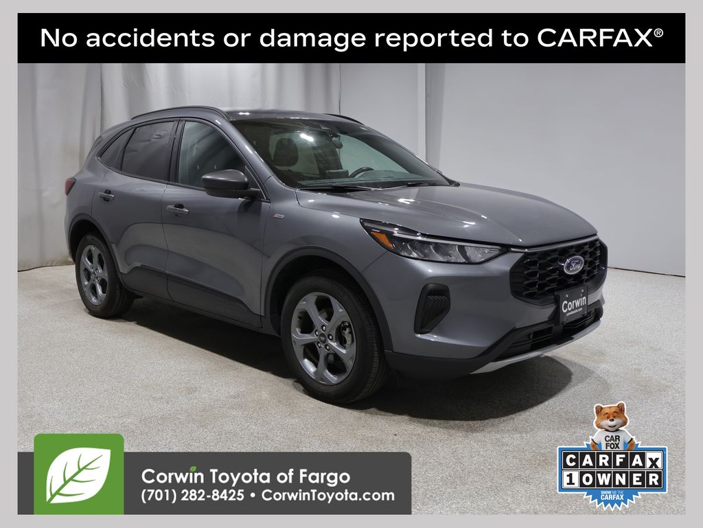 Gray Metallic 2025 Ford Escape SUV / Crossover All-Wheel Drive 8-Speed Automatic