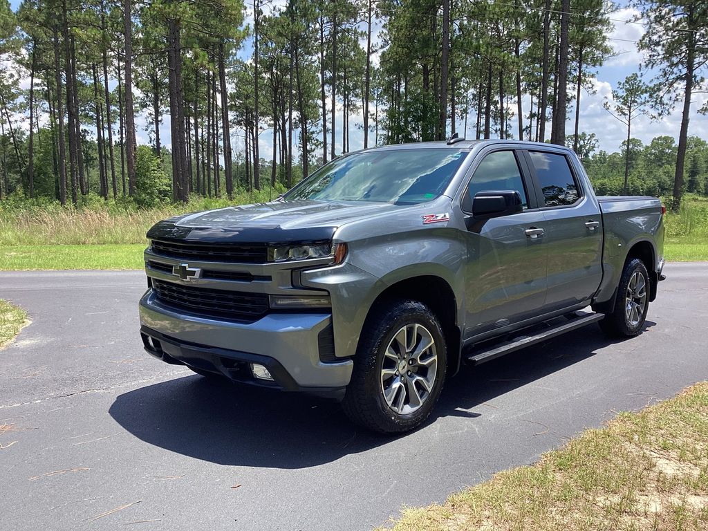 Gray 2020 Chevrolet Silverado 1500 Pickup Truck Four-Wheel Drive 8-Speed Automatic