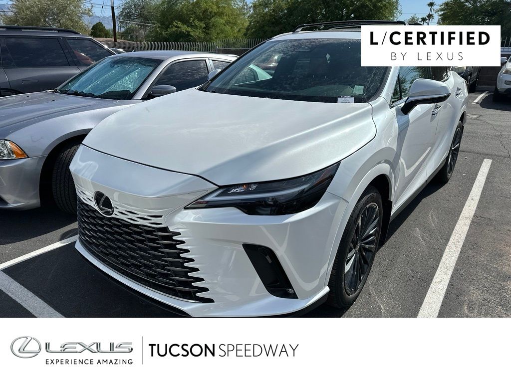 White 2025 Lexus RX Hybrid SUV / Crossover All-Wheel Drive Continuously Variable Transmission