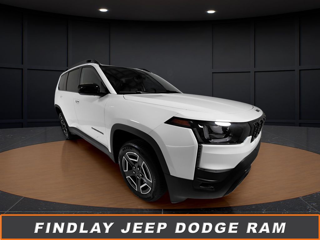 Bright White Clearcoat 2026 Jeep Cherokee SUV / Crossover Four-Wheel Drive Continuously Variable Transmission