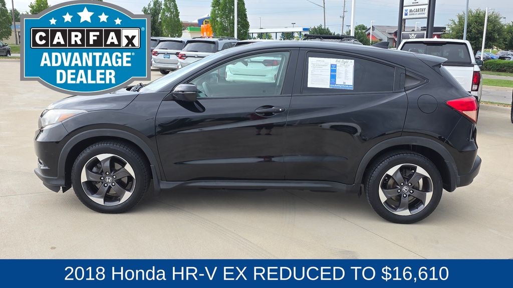 Used 2018 Honda HR-V EX with VIN 3CZRU6H51JG715665 for sale in Kansas City