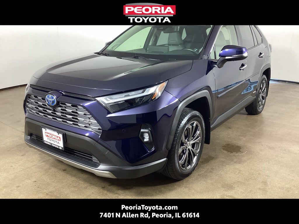 Blueprint 2024 Toyota RAV4 Hybrid SUV / Crossover All-Wheel Drive Continuously Variable Transmission