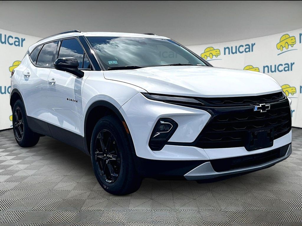 Summit White 2023 Chevrolet Blazer SUV / Crossover All-Wheel Drive 9-Speed Automatic Overdrive