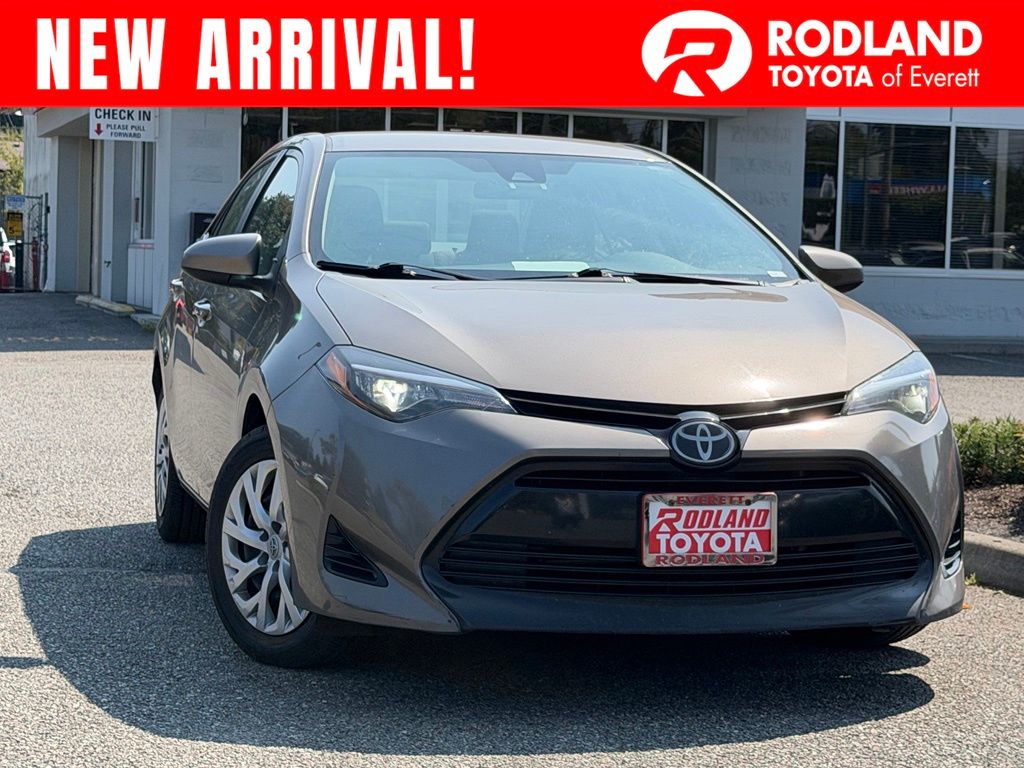 Falcon Gray Metallic 2018 Toyota Corolla Sedan Front-Wheel Drive Continuously Variable Transmission