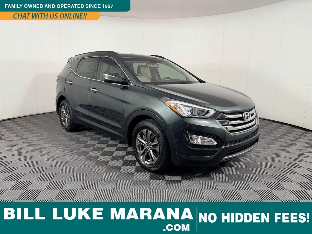 Juniper Green 2014 Hyundai Santa Fe Sport 2.4L FWD SUV / Crossover Front-Wheel Drive 6-Speed Automatic Overdrive