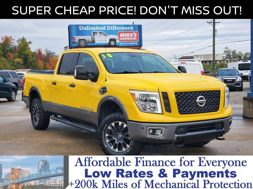 2018 Nissan Titan XD PRO-4X Crew Cab 4WD