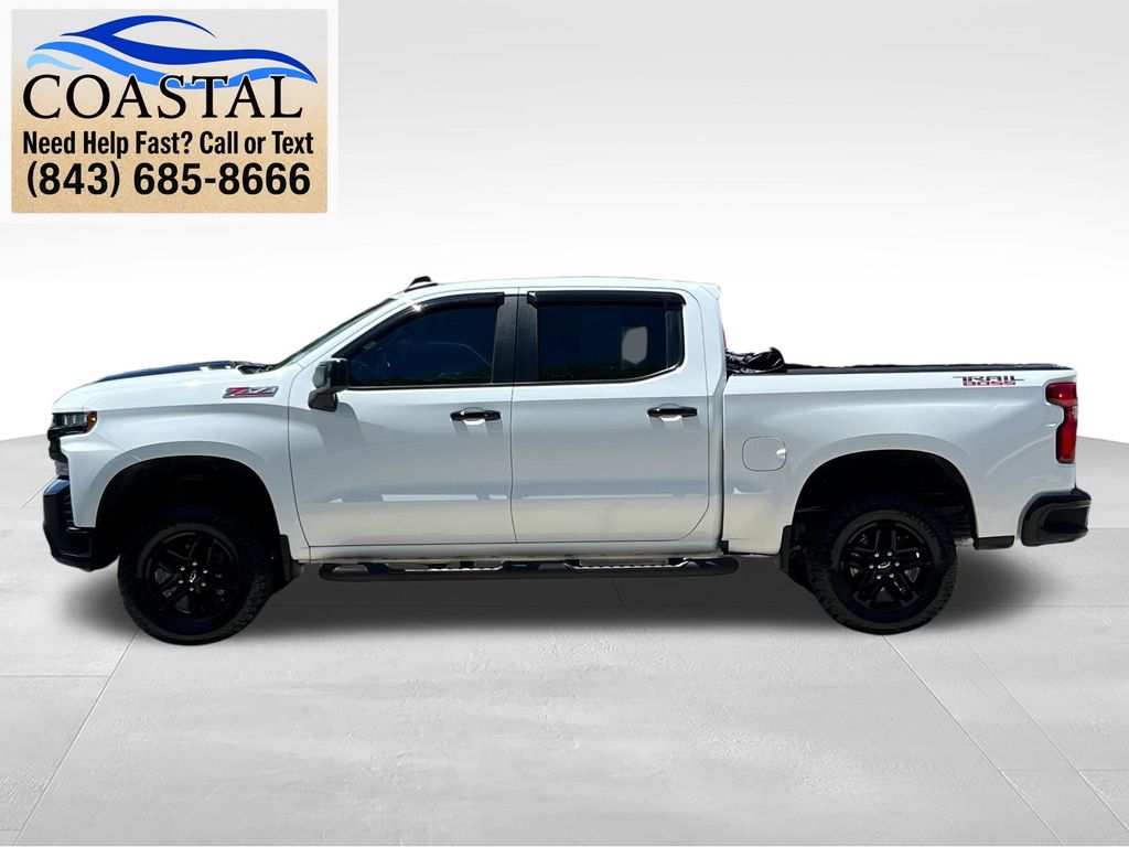 2021 Chevrolet Silverado 1500 LT Trail Boss White at Bob Mills Chevrolet