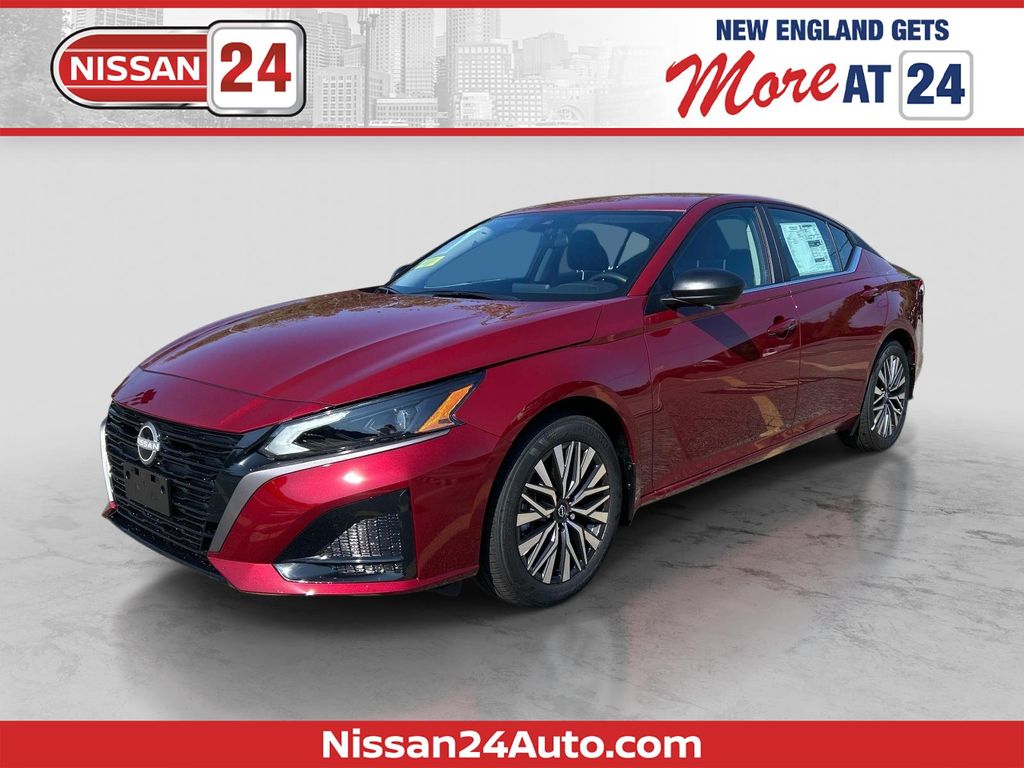 Red (Scarlet) 2026 Nissan Altima Sedan Front-Wheel Drive Continuously Variable Transmission